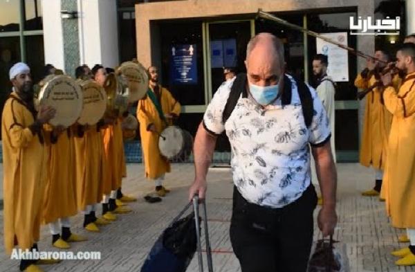 من مطار تطوان.. الدقة المراكشية في استقبال المغاربة العائدين من الديار البلجيكية